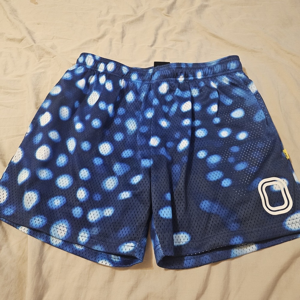 Overtime Elite Mens Mesh Graphic Shorts Size Small